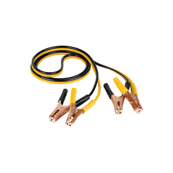 Cables pasa corriente 2.5m, 125 A, 10 AWG, con funda