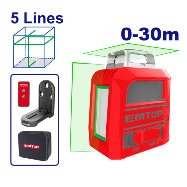 Nivel Laser Autonivelante, Luz Verde360 Grados
