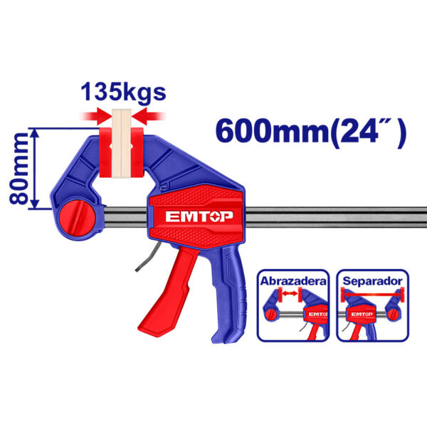 Prensa Rapida 24 Pulgadas