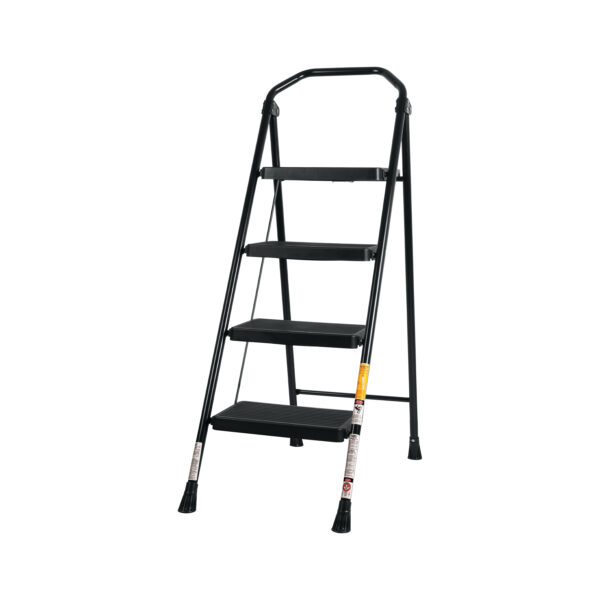 Escalera tubular, plegable, 4 peldaños, Truper