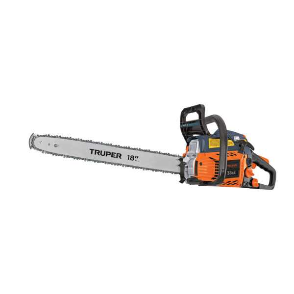 Motosierra 38 cc a gasolina con barra de 18"