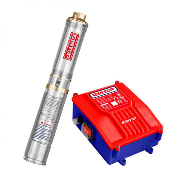 COMBO 23. BOMBA DE AGUA SUMERGIBLE PARA POZO, 2 HP,1,500 WATTS,CAJA DE CONTROL Y PROTECCION DE SOBRETENSION.