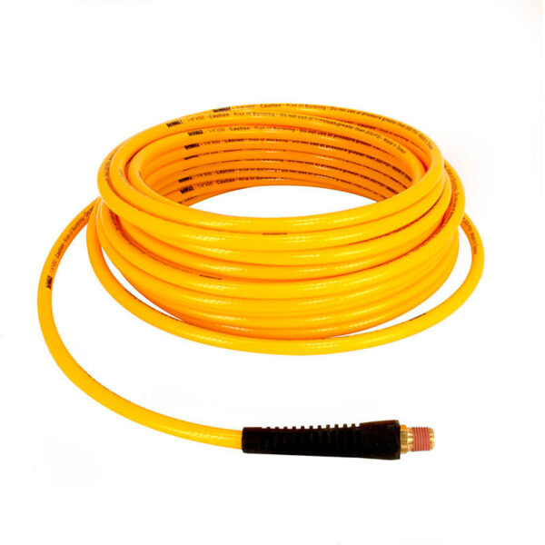 MANGUERA DE POLIURETANO PARA COMPRESOR 50 PIES X 1/4 PLG. ENTRADA NPT 1/4. PRESION MAX 300PSI.
