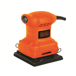 LIJADORA ORBITAL, 1/4 DE HOJA, 200 WATTS. MARCA BLACK AND DECKER