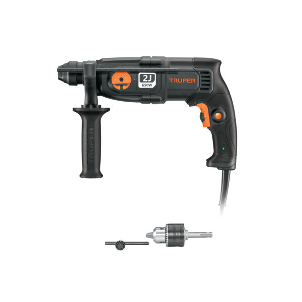 Rotomartillo SDS Plus/destornillador 2 J, 650W, INDUSTRIAL