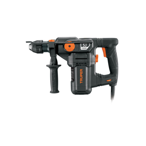 Rotomartillo SDS Plus/destornillador 5 J, 1500W, INDUSTRIAL