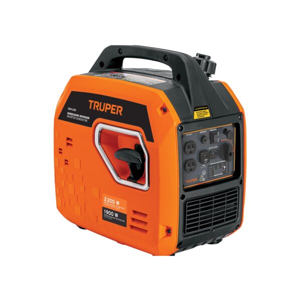 Generador silencioso invertir 2.2kW, 80 cc, encendido manual