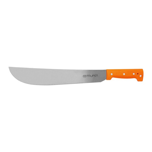 Machete estándar 18" cacha naranja remachada, TRUPER